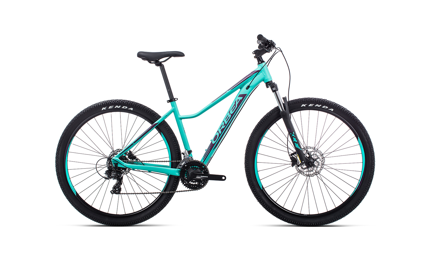 Фотография Велосипед Orbea MX 27 ENT 60 (2019) 2019 Бирюзовый